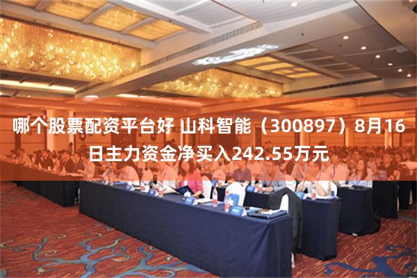 哪个股票配资平台好 山科智能（300897）8月16日主力资金净买入242.55万元